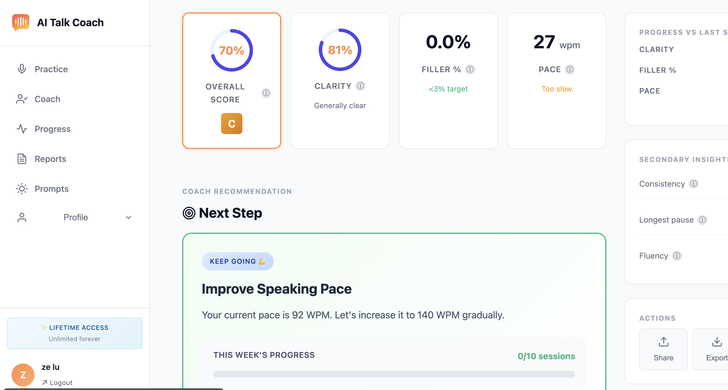 AI Speech Coach: What It Does and When to Use One